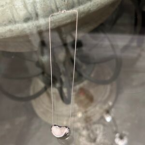 Tiffany & Co. Silver Bean Necklace Authentic Sterling Silver 16 inch